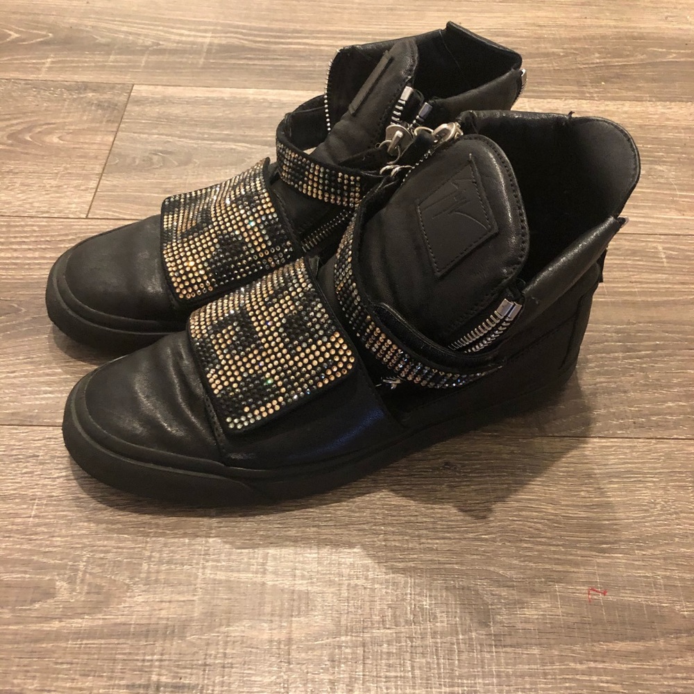 LIMITED Giuseppe Zanotti for sake crystal sneakers